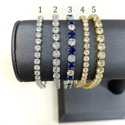 Bracelet Stones Cubic Zirconia 18k Gold Filled Bundle and Save. FREE SHIPPING on orders of $100 and over. Sam's Jewelry World USA.